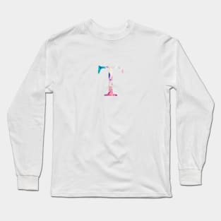 Rainbow Marble Tau Long Sleeve T-Shirt